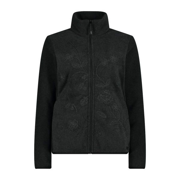 Bluza damska turystyczna CMP 34H0436. Szare bluzy CMP, s, bez wzorów, z materiału, bez kaptura. Za 249.99 zł.