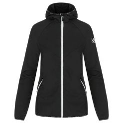 Damska kurtka softshell Loap Urbeeka czarna. Czarne kurtki sportowe LOOP, bez wzorów, z softshellu, bez kaptura, do jazdy konnej. Za 223.99 zł.