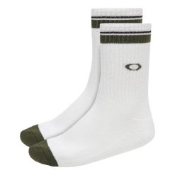 Skarpetki turystyczne długie unisex Oakley Essential Socks 3 pary. Białe skarpety Oakley, bez wzorów. Za 64.99 zł.