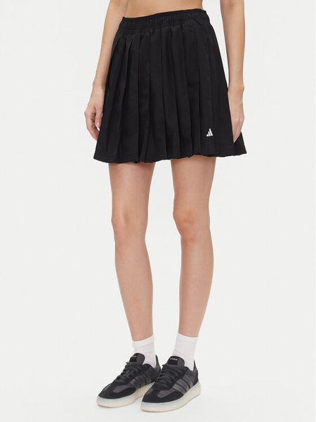 Adidas Spódnica plisowana Tiro JG4100 Czarny Loose Fit. Czarne spódnice Adidas, xs, bez wzorów, z syntetyku, plisowane. Za 159.99 zł.