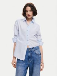 Desigual Koszula Chiba 24WWCW22 Błękitny Regular Fit. Niebieskie koszule Desigual, l, bez wzorów, z bawełny, bez kołnierzyka, bez ramiączek. Za 179.99 zł.