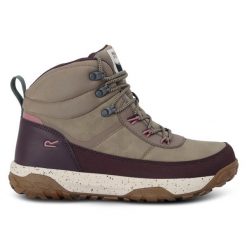 Damskie buty trekkingowe Shayford. Fioletowe trekkingi Regatta, z materiału, trekkingowe. Za 329.99 zł.