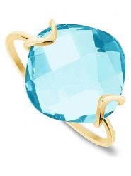 OR Carats Złoty pierścionek z kwarcem rozmiar: 58. Niebieskie pierścionki OR Carats, z kwarcem, złote. Za 869.99 zł.