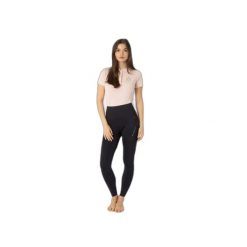 Damskie legginsy jeździeckie z pełną przyczepnością B Vertigo Viktoria. Czarne legginsy sportowe B VERTIGO, bez wzorów, z elastanu, do jazdy konnej. Za 248.50 zł.