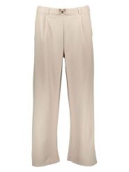 JDY Spodnie "Geggo Life" w kolorze beżowym rozmiar: M/L30. Brązowe spodnie materiałowe JDY, l, bez wzorów, z materiału. Za 114.44 zł.