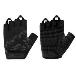 Rękawiczki rowerowe Spokey Ride. Czarne rękawiczki Spokey, bez wzorów, sportowe. W wyprzedaży za 24.99 zł.