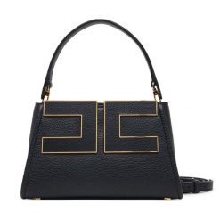 Torebka Elisabetta Franchi. Czarne torebki klasyczne Elisabetta Franchi, bez wzorów, bez dodatków. Za 1,539.00 zł.