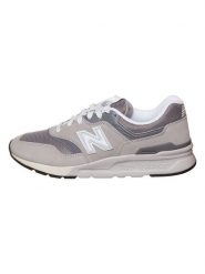 New Balance Skórzane sneakersy "997" w kolorze beżowo-szarym rozmiar: 46,5. Brązowe trampki New Balance, bez wzorów, ze skóry, bez zapięcia. Za 299.37 zł.