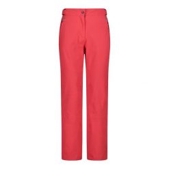 Spodnie damskie narciarskie CMP 3W18596N. Czerwone spodnie narciarskie CMP, xs, bez wzorów, narciarskie. Za 499.99 zł.