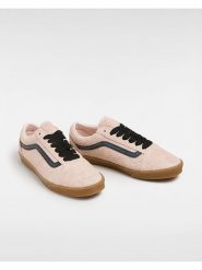 Vans Skórzane sneakersy w kolorze jasnoróżowym rozmiar: 38. Różowe trampki Vans, bez wzorów, bez zapięcia. Za 153.71 zł.