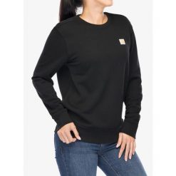 Bluza bez kaptura damska Carhartt French Terry Crewneck Sweatshirt. Czarne bluzy Carhartt, s, bez wzorów, bez kaptura. Za 235.99 zł.