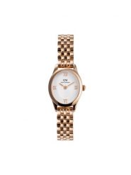 Daniel Wellington Zegarek Ophelia Mini 22 DW00100805 Różowe złoto. Czerwone, analogowe zegarki Daniel Wellington, złote. Za 719.99 zł.