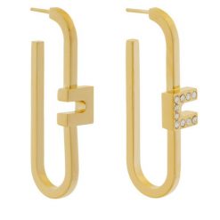 Kolczyki Elisabetta Franchi. Żółte kolczyki Elisabetta Franchi, złote. Za 519.99 zł.