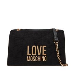 Torebka LOVE MOSCHINO. Czarne torebki klasyczne Love Moschino, bez wzorów, bez dodatków. Za 1,019.00 zł.