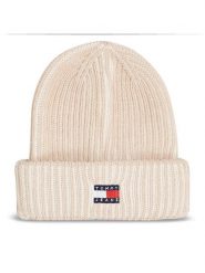 Tommy Jeans Czapka AW0AW16785 Beżowy. Brązowe czapki Tommy Jeans, bez wzorów, z jeansu. Za 219.99 zł.