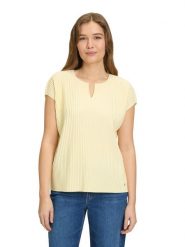 BETTY & CO Koszulka w kolorze żółtym rozmiar: XL. Żółte bluzki Betty & Co, xl, bez wzorów, bez kołnierzyka, bez ramiączek. Za 65.95 zł.