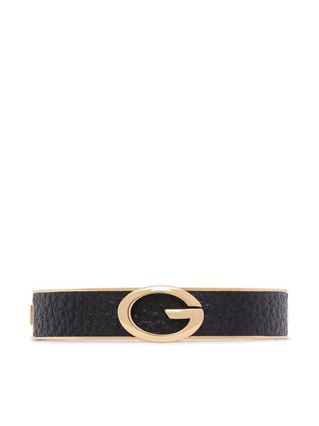 Guess Bransoletka JUBB06 345JW Czarny. Czarne bransoletki Guess, ze stali. Za 449.99 zł.