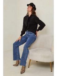 Joséfine Sweter "Igal" w kolorze czarnym rozmiar: XL. Czarne swetry Joséfine, xl, bez wzorów, z kaszmiru, bez ramiączek. Za 130.99 zł.