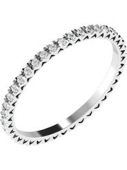 Vittoria Jewels Złoty pierścionek z diamentami rozmiar: 62. Szare pierścionki Vittoria Jewels, z diamentem, złote. Za 1,035.99 zł.