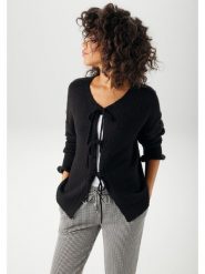 Aniston Kardigan w kolorze czarnym rozmiar: 38. Czarne kardigany Aniston, bez wzorów. Za 78.47 zł.