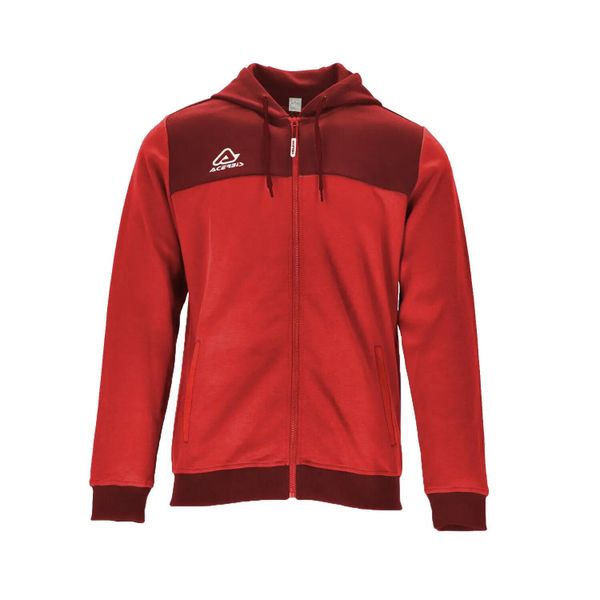 Bluza z kapturem Acerbis Harpaston. Czerwone bluzy ACERBIS, s, bez wzorów, z dresówki, z kapturem. Za 267.00 zł.