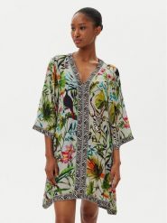 LOLA CASADEMUNT Sukienka letnia LS2516038 Kolorowy Relaxed Fit. Sukienki LOLA CASADEMUNT, na lato, xl, bez wzorów, z wiskozy, bez kołnierzyka, bez ramiączek. Za 289.99 zł.