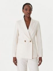 Marella Marynarka Tropico 2613041121 Biały Regular Fit. Białe marynarki i żakiety Marella, bez wzorów, z wiskozy. Za 1,309.00 zł.