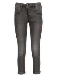 Herrlicher Dżinsy - Skinny fit - w kolorze antracytowym rozmiar: W26. Czarne jeansy Herrlicher, z aplikacjami. Za 123.25 zł.