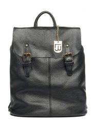 Lucca Baldi Skórzany plecak "Montichiari" w kolorze czarnym - 31 x 37 x 15 cm rozmiar: onesize. Czarne plecaki Lucca Baldi, bez wzorów, z materiału. Za 386.53 zł.