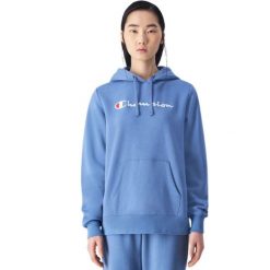 Bluza damska Champion Hooded 117529. Niebieskie bluzy Champion, xs, bez wzorów, bez kaptura. Za 229.00 zł.