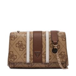 Torebka Guess. Brązowe torebki klasyczne Guess, z aplikacjami, bez dodatków. Za 569.99 zł.