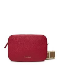 Coccinelle Torebka E5 MN5 55 I1 01 Bordowy. Czerwone listonoszki Coccinelle, bez wzorów, ze skóry, bez dodatków. Za 589.99 zł.