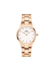 Daniel Wellington Zegarek Link DW00100213 Złoty. Żółte, cyfrowe zegarki Daniel Wellington, złote. Za 549.99 zł.