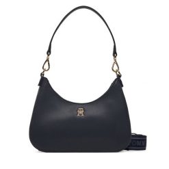 Torebka Tommy Hilfiger. Niebieskie torebki klasyczne TOMMY HILFIGER, bez wzorów, bez dodatków. Za 289.99 zł.