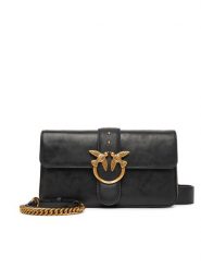 PINKO Torebka Love One Classic Slouchy Fl PE 25 PLTT 104524 A2C2 Czarny. Czarne torebki klasyczne Pinko, bez wzorów, ze skóry, bez dodatków. Za 1,299.00 zł.