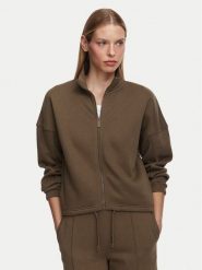Reebok Bluza Lidka RK25979CCW Brązowy Relaxed Fit. Brązowe bluzy Reebok, xs, bez wzorów, z bawełny, bez kaptura. Za 199.99 zł.