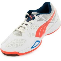 Buty halowe Puma Virante W Białe. Czarne sukienki Puma, bez wzorów, sportowe, bez kołnierzyka, bez ramiączek, sportowe. Za 265.99 zł.