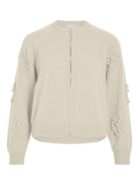 Vila Kardigan w kolorze beżowym rozmiar: XS. Brązowe kardigany Vila, xs, bez wzorów. Za 110.04 zł.