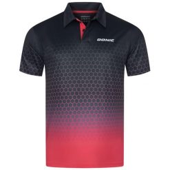 Polo Donic Spider. Czarne koszulki polo DONIC, bez wzorów, bez kołnierzyka, bez ramiączek. Za 246.00 zł.