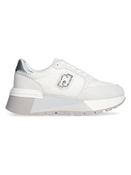 Liu Jo Skórzane sneakersy w kolorze białym rozmiar: 39. Białe trampki Liu Jo, bez wzorów, z materiału, bez zapięcia. Za 284.95 zł.