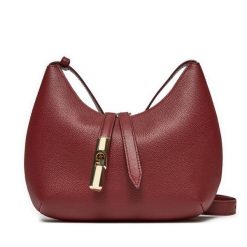 Torebka Furla. Czerwone listonoszki Furla, bez wzorów, bez dodatków. Za 1,199.00 zł.