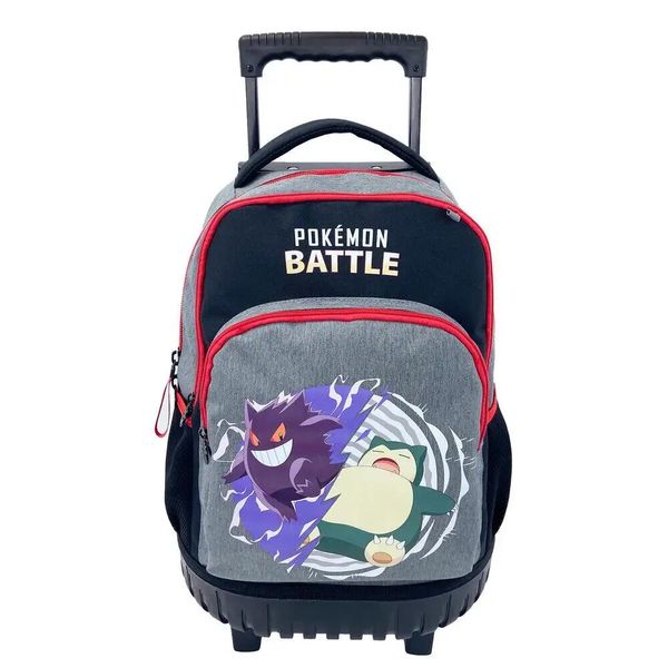 Torba na wózek Cyp Brands Pokemon Battle. Czarne torby na ramię KARACTERMANIA, bez wzorów, z materiału, młodzieżowe, na ramię, z nadrukiem, bez dodatków. Za 380.50 zł.