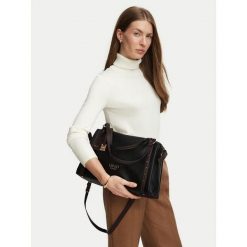 Torebka Liu Jo. Czarne torebki klasyczne Liu Jo, bez wzorów, bez dodatków. Za 679.99 zł.