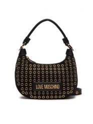 LOVE MOSCHINO Torebka JC4058PP1LLH100A Czarny. Czarne torebki klasyczne Love Moschino, bez wzorów, ze skóry, bez dodatków. Za 1,019.00 zł.