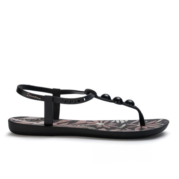 Sandały damskie Ipanema 83729 CLASS CONECTA II FEM. Czarne sandały Ipanema, bez wzorów, z materiału, eleganckie, bez obcasa, bez zapięcia. Za 69.00 zł.