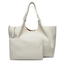 Torebka Gianni Chiarini. Szare torebki klasyczne Gianni Chiarini, bez wzorów, bez dodatków. Za 869.99 zł.