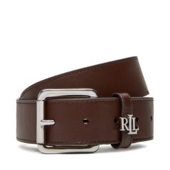 Pasek Damski LAUREN RALPH LAUREN. Brązowe paski Lauren Ralph Lauren, bez wzorów. Za 419.99 zł.