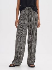 OPUS Spodnie w kolorze czarnym rozmiar: 38. Czarne spodnie materiałowe Opus, na co dzień, bez wzorów, z materiału. Za 165.99 zł.