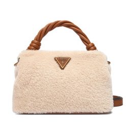 Torebka Guess. Brązowe torebki klasyczne Guess, z aplikacjami, bez dodatków. Za 509.99 zł.