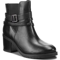 Botki CAPRICE - 9-25333-21 Black Napppa 022. Czarne botki Caprice, z aplikacjami, z futra, bez obcasa, na obcasie, bez zapięcia. W wyprzedaży za 259.00 zł.